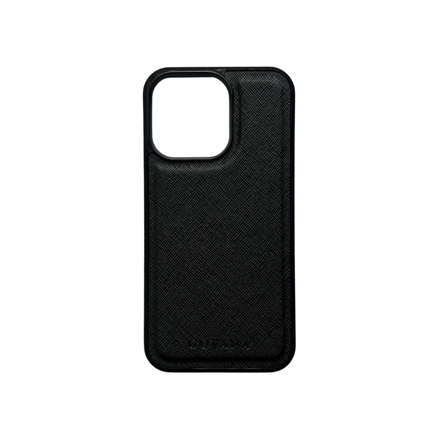 Funda Piel iPhone 13 Pro - Negra