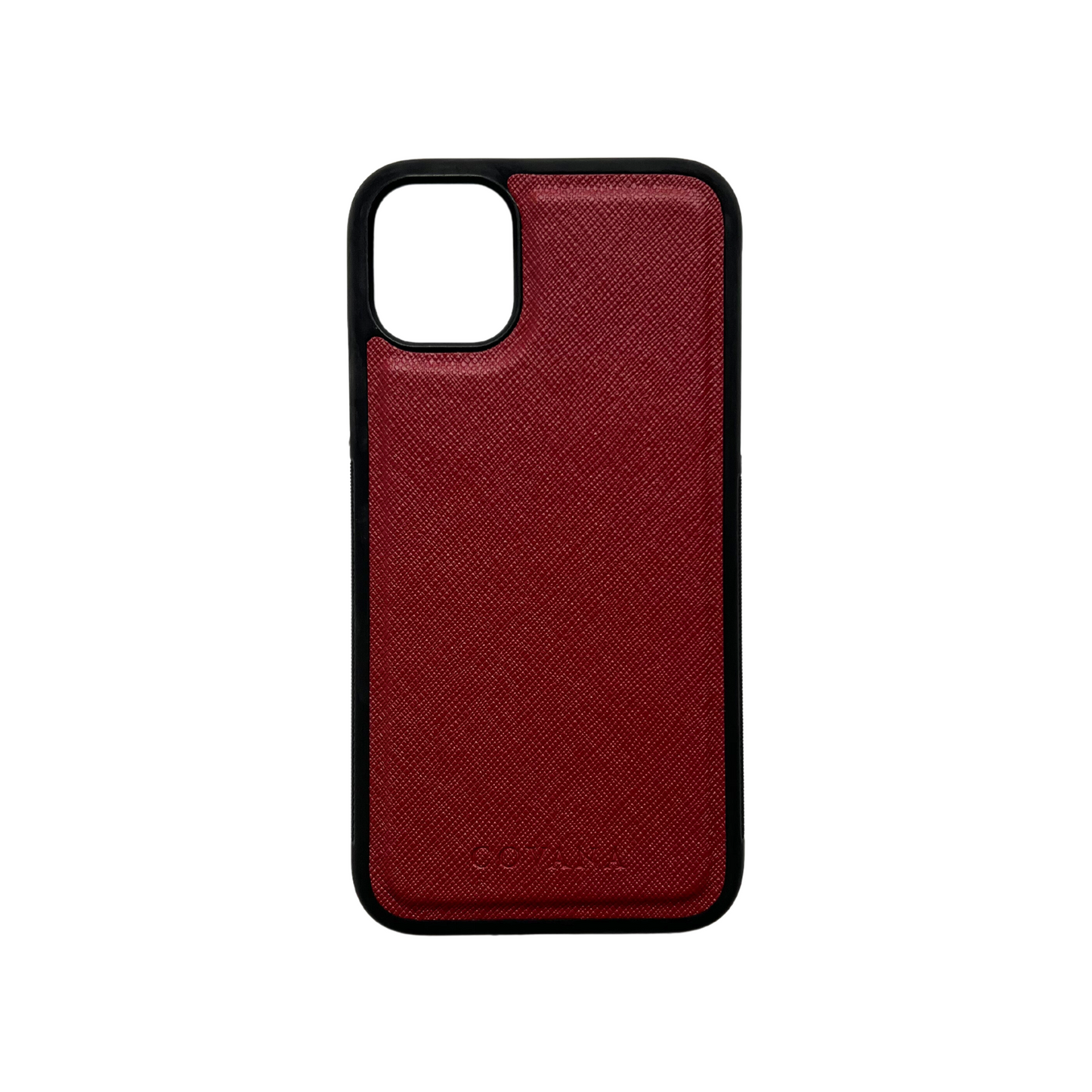 Funda Piel iPhone 11 - Vino