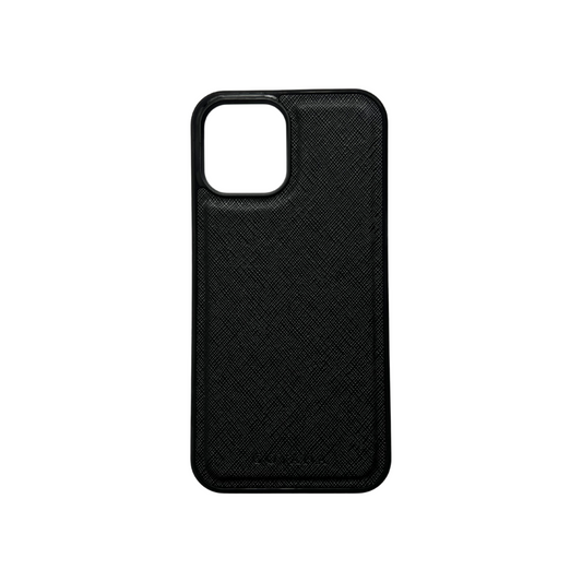 Funda Piel iPhone 12 Pro Max - Negra