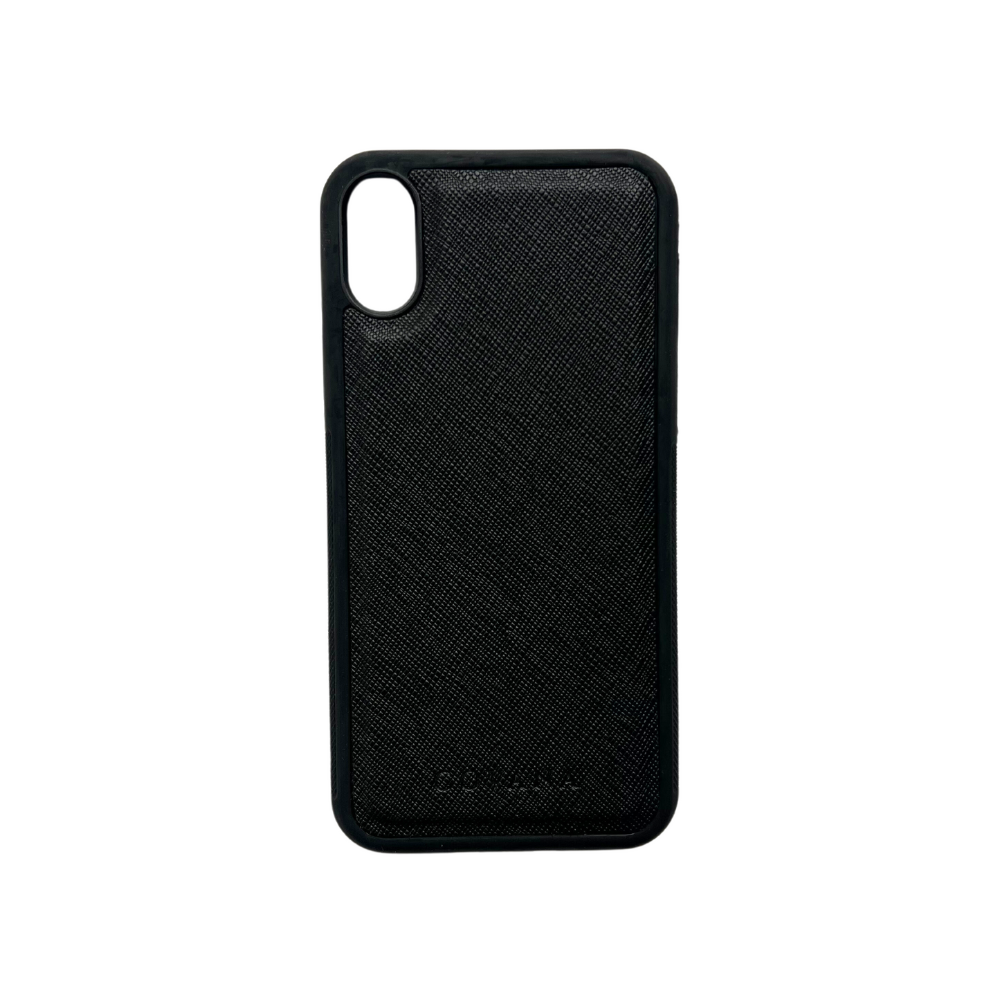 Funda Piel iPhone X/XS - Negra