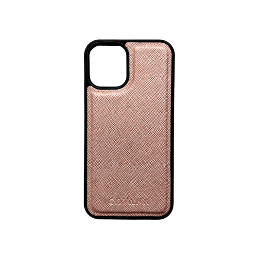 Funda Piel iPhone 12 Mini - Rosa