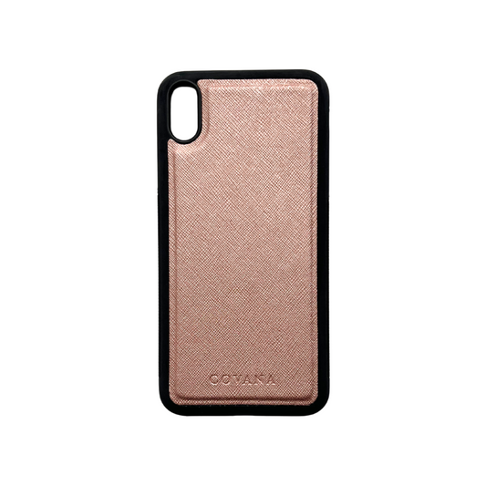 Funda Piel iPhone X/XS Max - Rosa