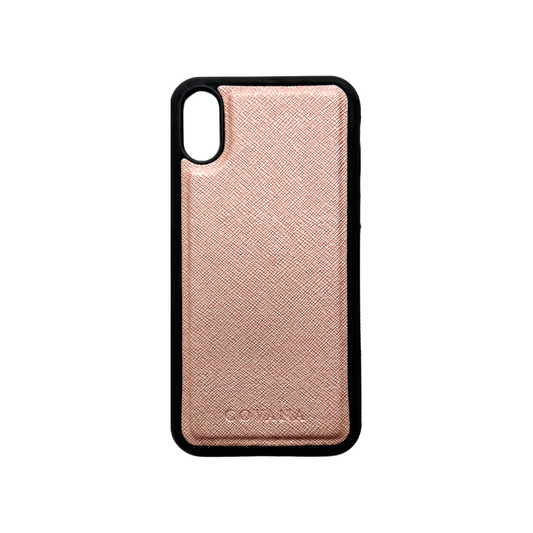 Funda Piel iPhone X/XS - Rosa