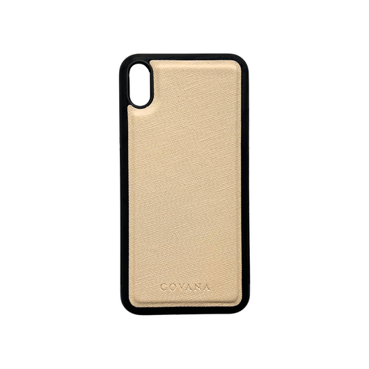 Funda Piel iPhone X/XS Max - Hueso